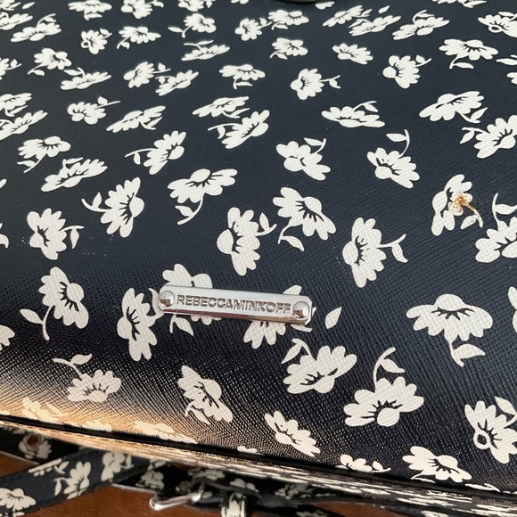 Rebecca Minkoff Amorous Black/White Floral - Picture 2 of 8